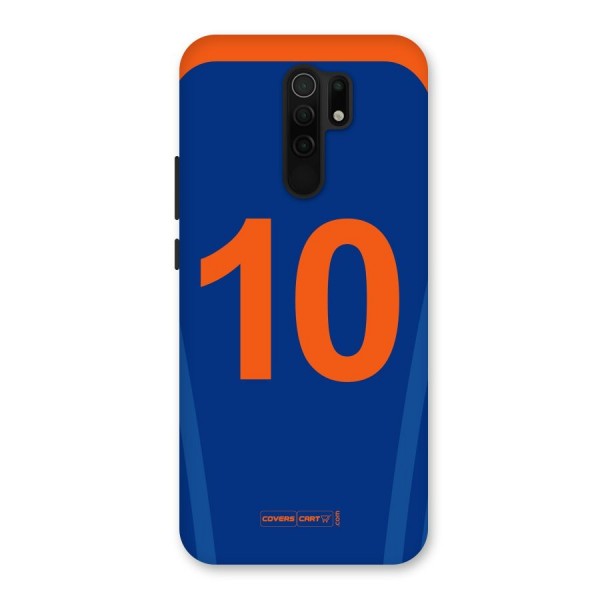 Blue Jersey Back Case for Redmi 9 Prime