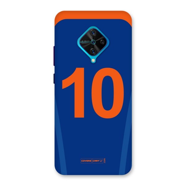 Blue Jersey Back Case for Vivo S1 Pro