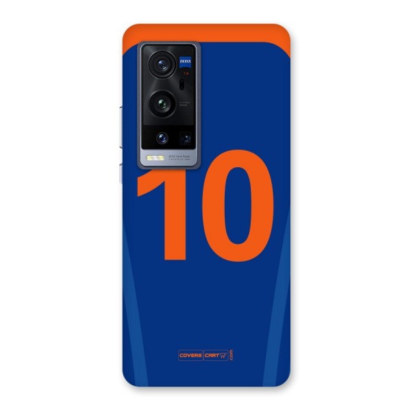 Blue Jersey Back Case for Vivo X60 Pro Plus