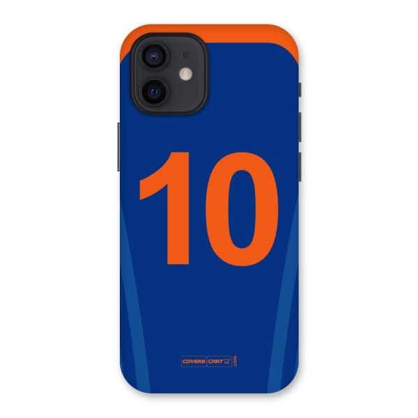 Blue Jersey Back Case for iPhone 12