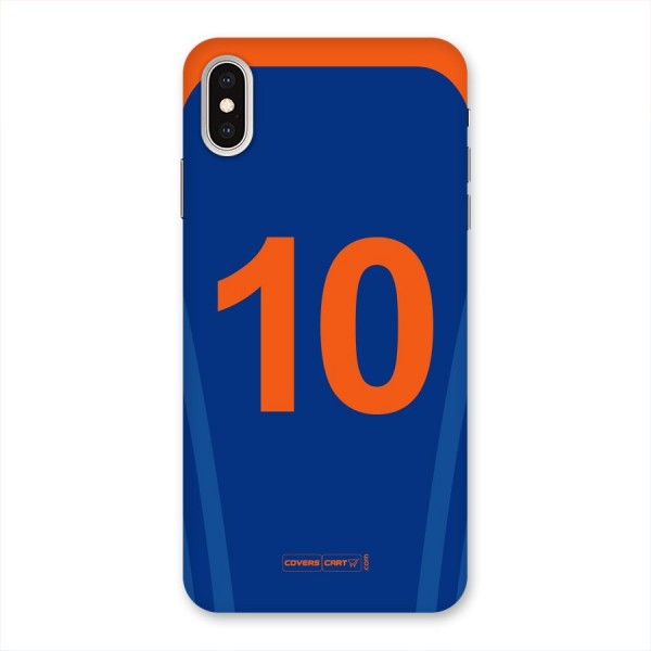 Blue Jersey Back Case for iPhone XS Max