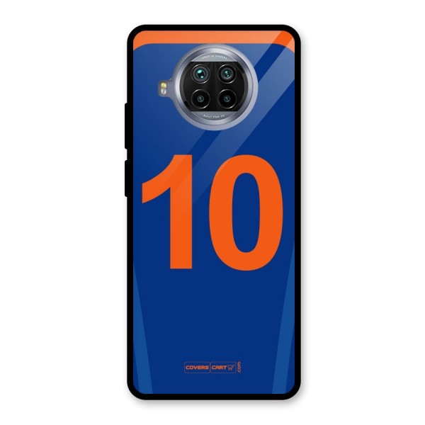 Blue Jersey Glass Back Case for Mi 10i