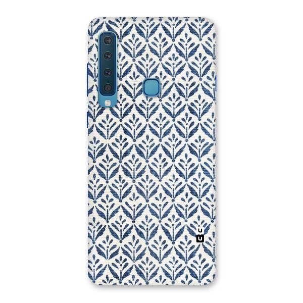 Blue Leaf Back Case for Galaxy A9 (2018)