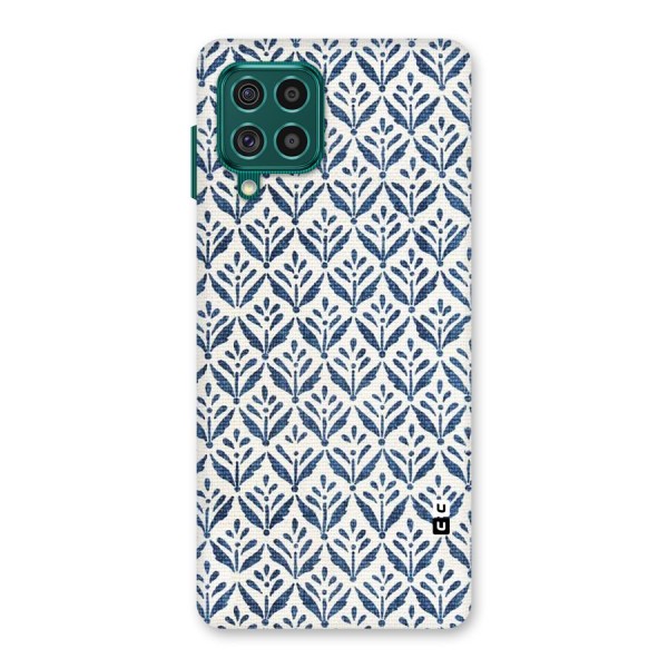 Blue Leaf Back Case for Galaxy F62