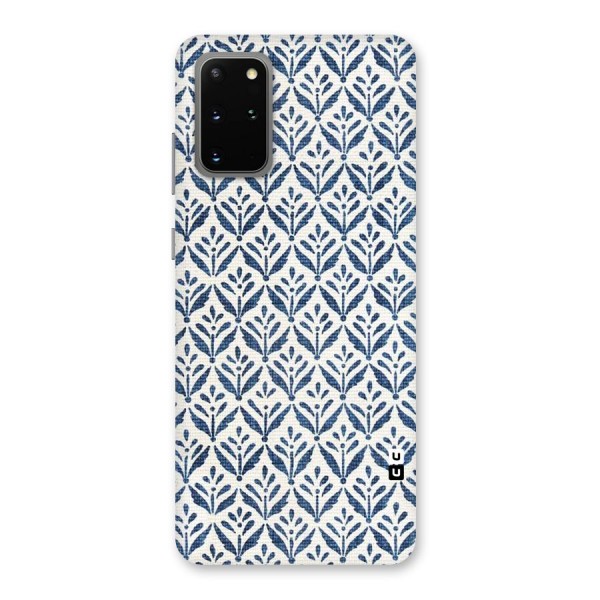 Blue Leaf Back Case for Galaxy S20 Plus