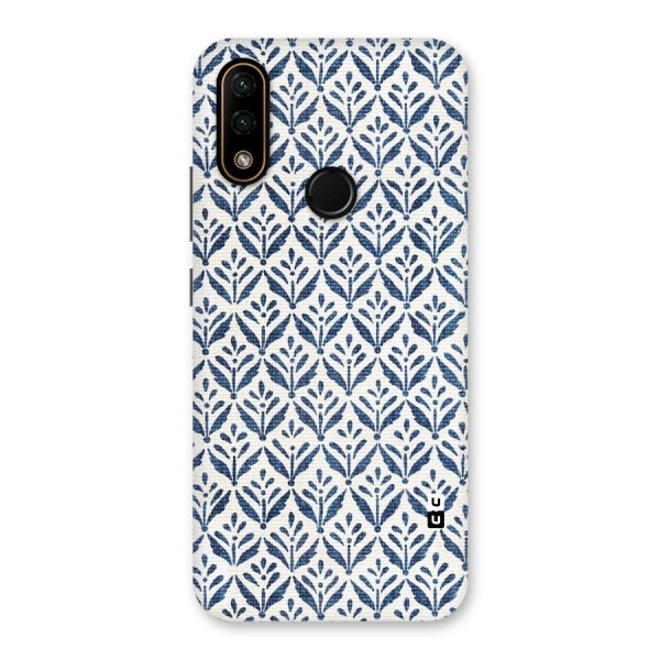 Blue Leaf Back Case for Lenovo A6 Note