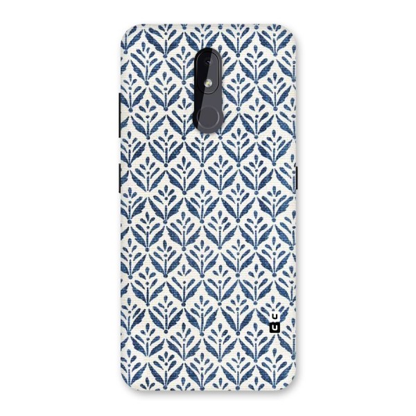 Blue Leaf Back Case for Nokia 3.2