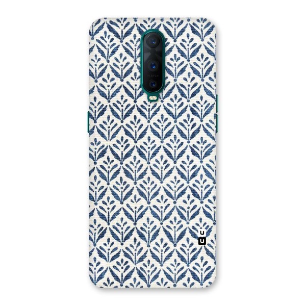 Blue Leaf Back Case for Oppo R17 Pro