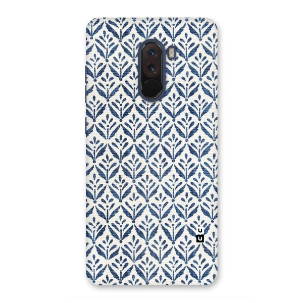 Blue Leaf Back Case for Poco F1