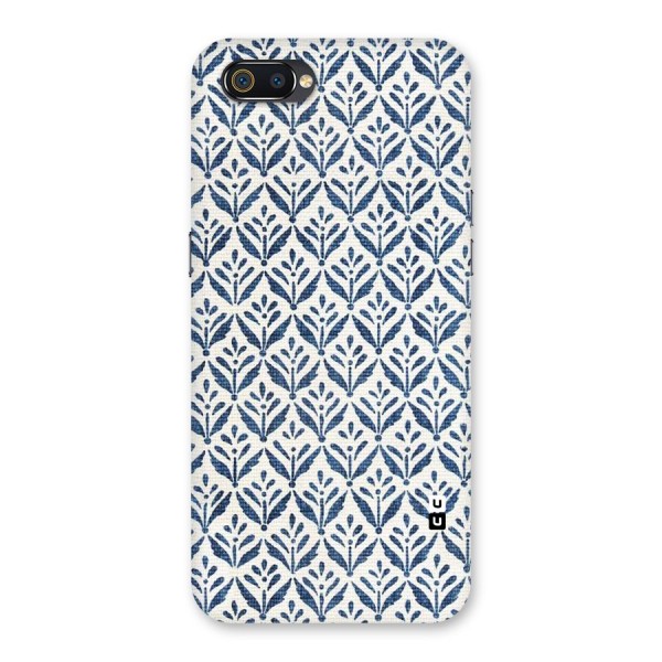 Blue Leaf Back Case for Realme C2