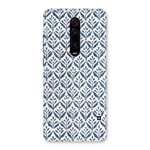 Blue Leaf Back Case for Redmi K20 Pro