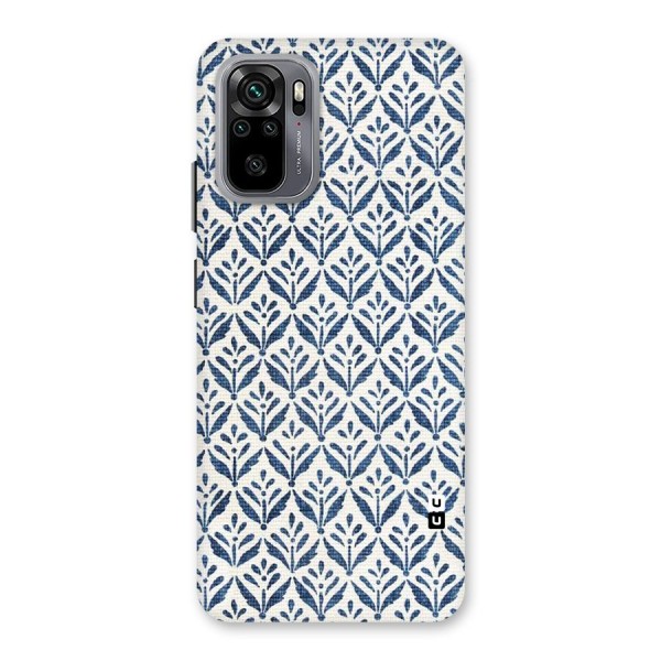 Blue Leaf Back Case for Redmi Note 10