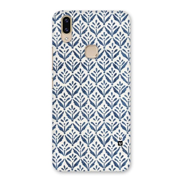 Blue Leaf Back Case for Vivo V9