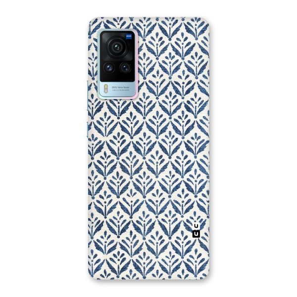 Blue Leaf Back Case for Vivo X60 Pro