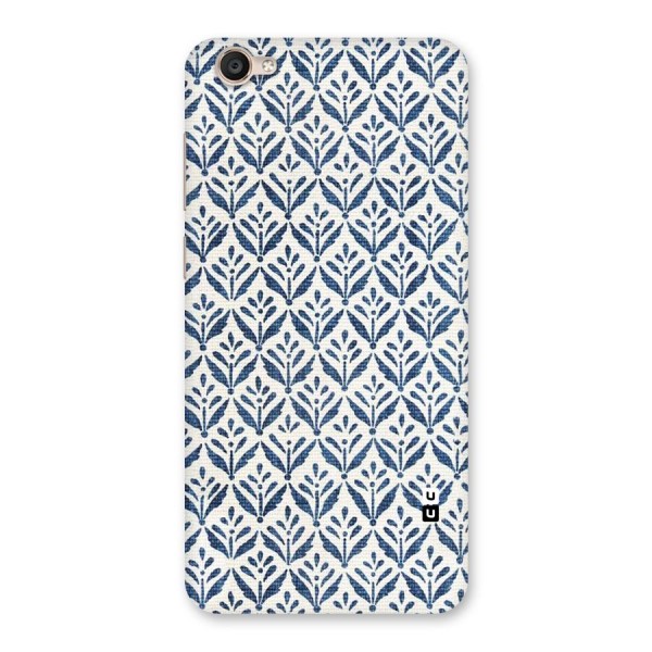 Blue Leaf Back Case for Vivo Y55s