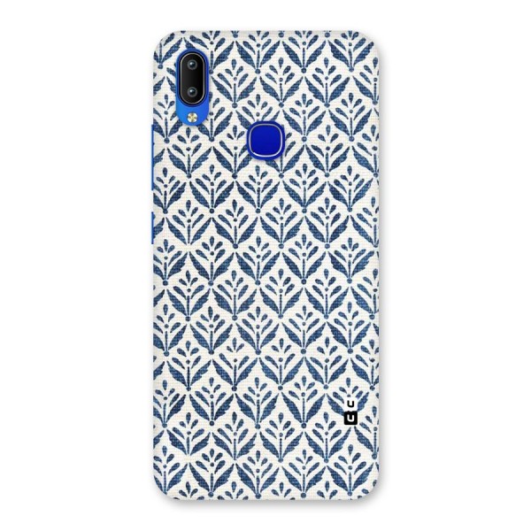 Blue Leaf Back Case for Vivo Y91