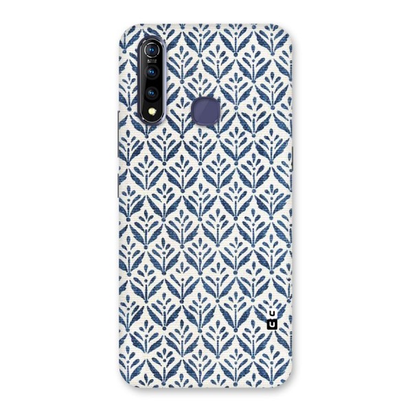 Blue Leaf Back Case for Vivo Z1 Pro