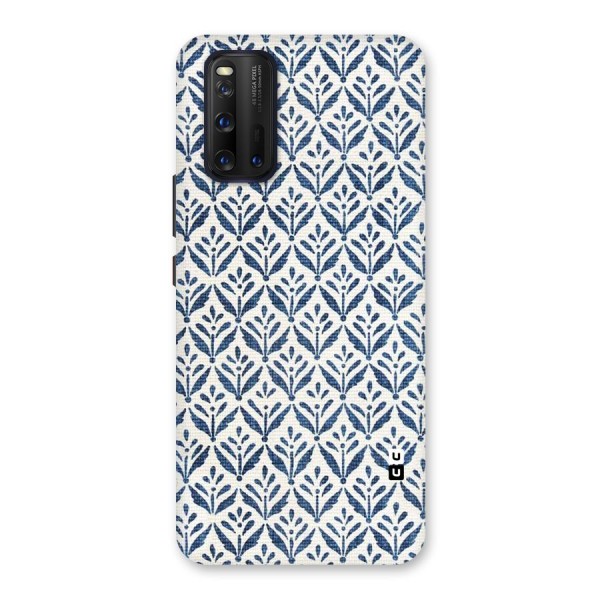 Blue Leaf Back Case for Vivo iQOO 3