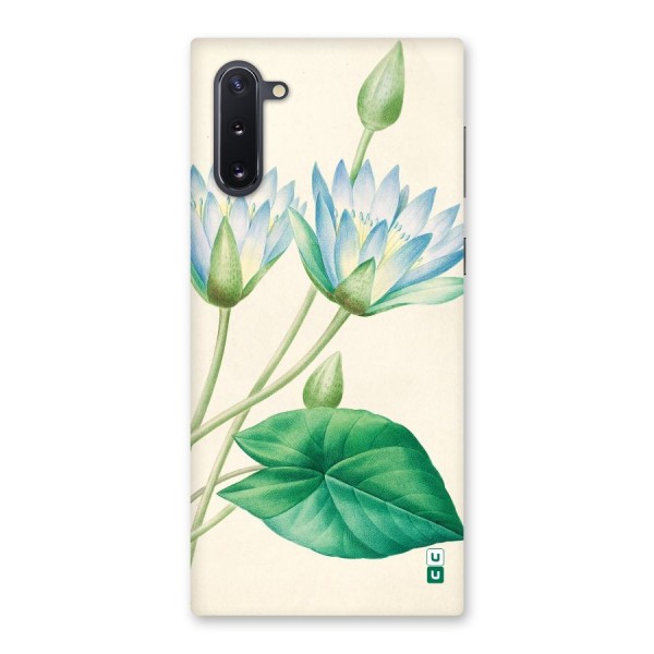 Blue Lotus Back Case for Galaxy Note 10