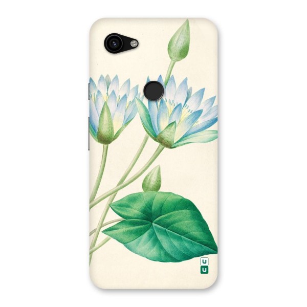 Blue Lotus Back Case for Google Pixel 3a XL