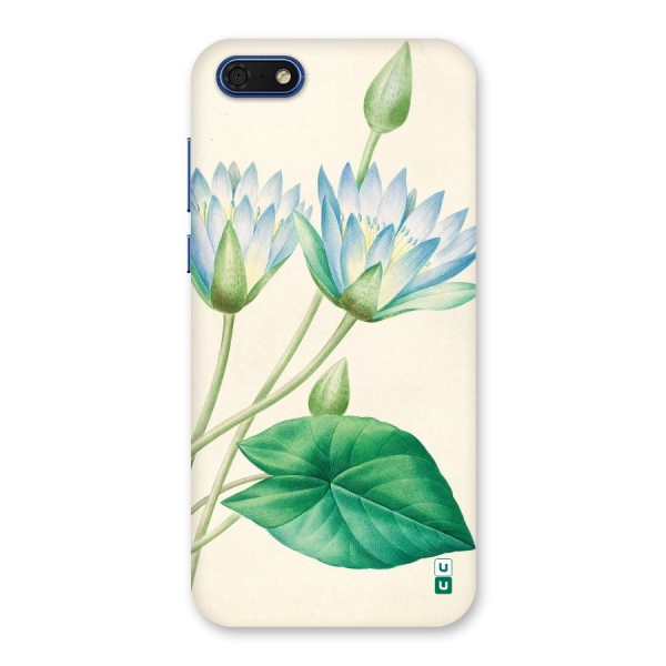 Blue Lotus Back Case for Honor 7s