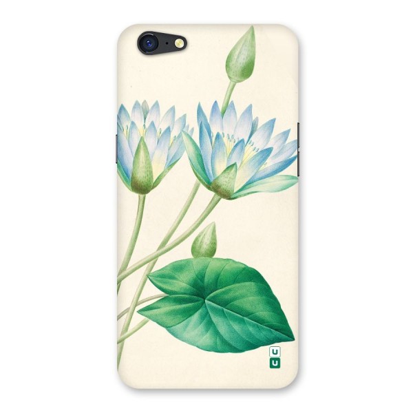 Blue Lotus Back Case for Oppo A71