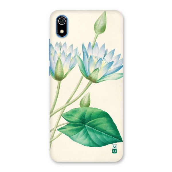 Blue Lotus Back Case for Redmi 7A