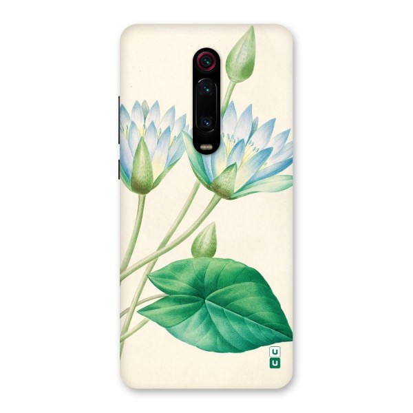 Blue Lotus Back Case for Redmi K20 Pro