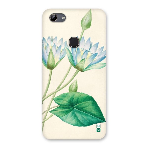 Blue Lotus Back Case for Vivo Y81