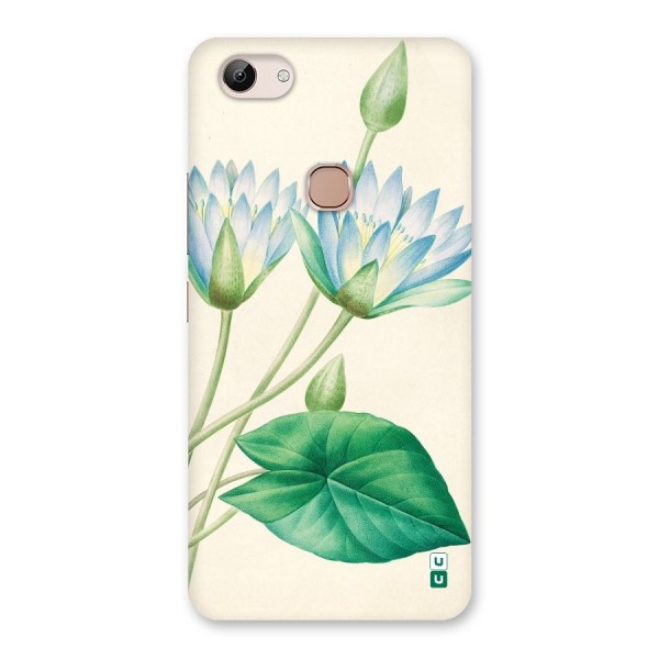 Blue Lotus Back Case for Vivo Y83