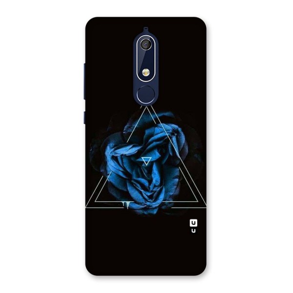 Blue Magic Triangle Back Case for Nokia 5.1