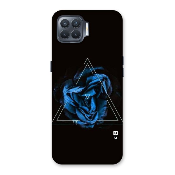 Blue Magic Triangle Back Case for Oppo F17 Pro