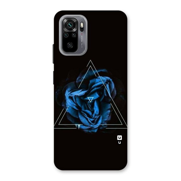 Blue Magic Triangle Back Case for Redmi Note 10