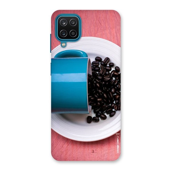 Blue Mug And Beans Back Case for Galaxy F12