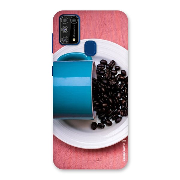 Blue Mug And Beans Back Case for Galaxy F41