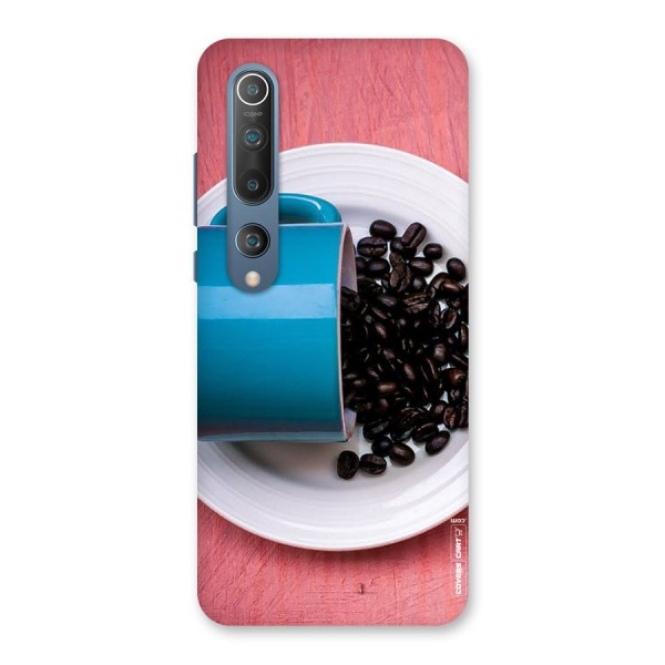 Blue Mug And Beans Back Case for Mi 10