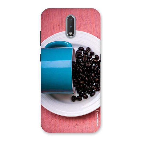 Blue Mug And Beans Back Case for Nokia 2.3