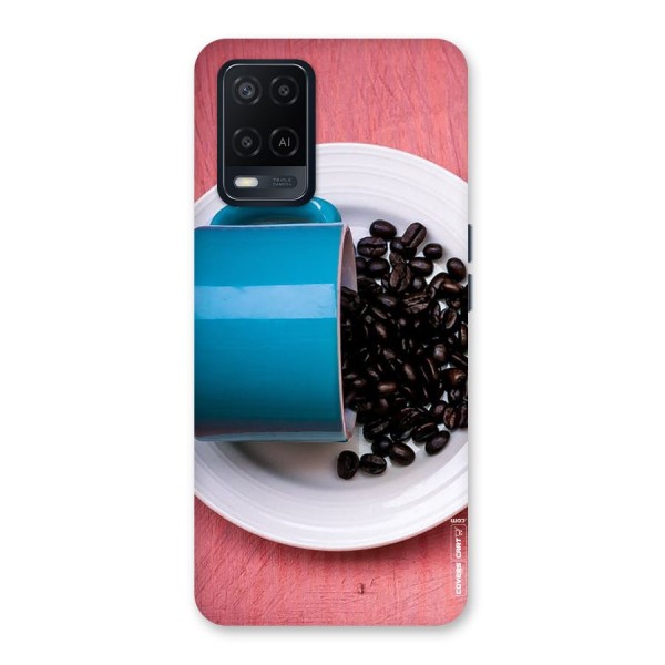 Blue Mug And Beans Back Case for Oppo A54