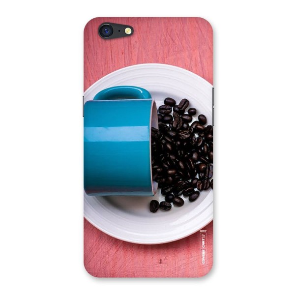 Blue Mug And Beans Back Case for Oppo A71