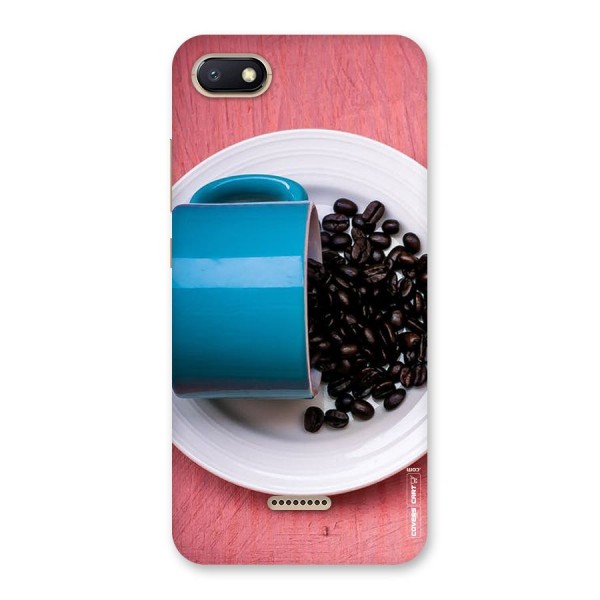 Blue Mug And Beans Back Case for Redmi 6A