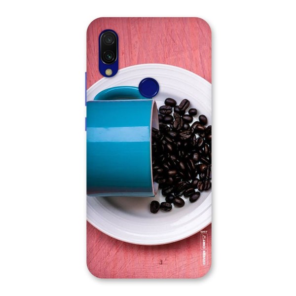 Blue Mug And Beans Back Case for Redmi 7