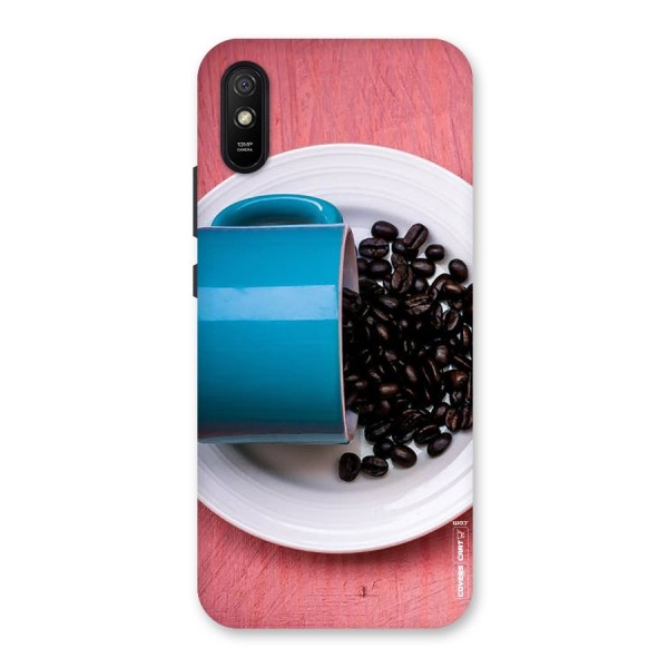 Blue Mug And Beans Back Case for Redmi 9i