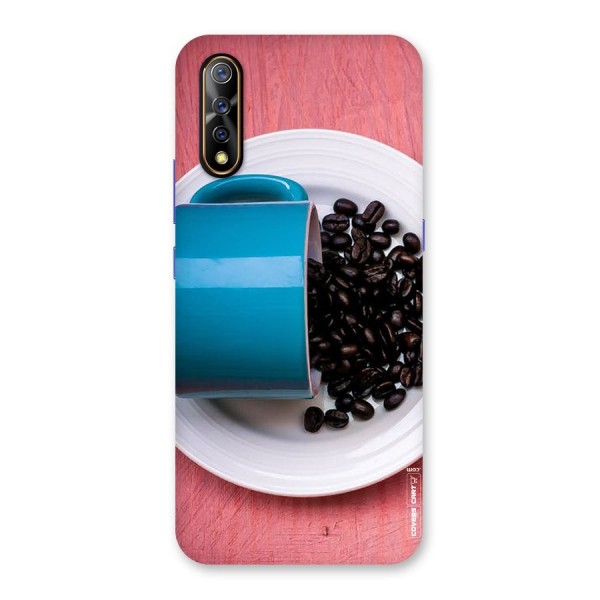 Blue Mug And Beans Back Case for Vivo S1