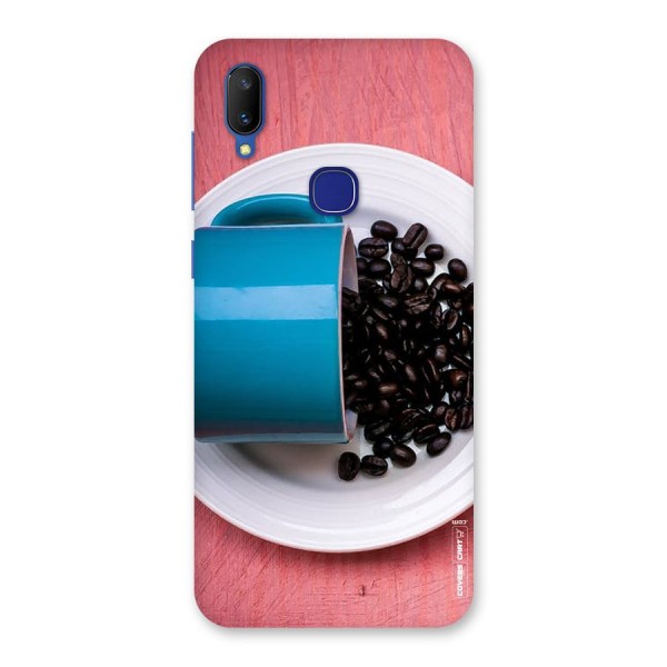 Blue Mug And Beans Back Case for Vivo V11