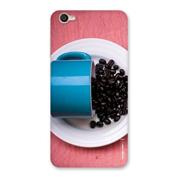 Blue Mug And Beans Back Case for Vivo Y55s