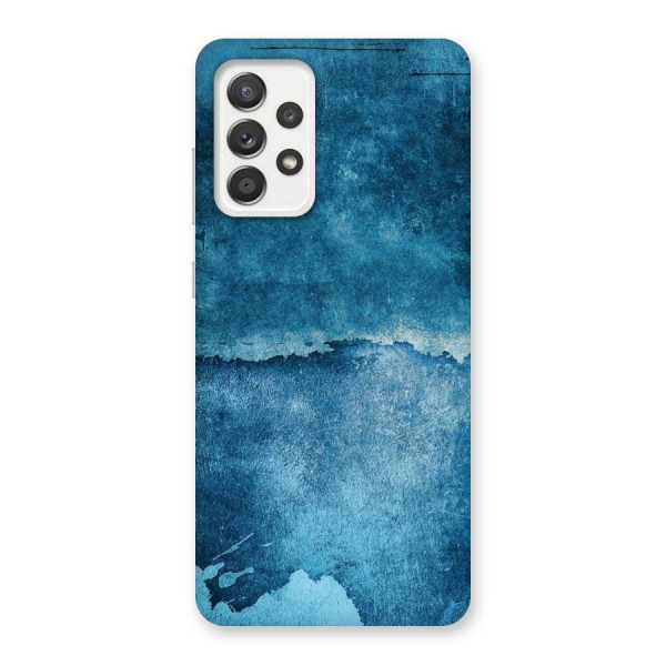 Blue Paint Wall Back Case for Galaxy A52