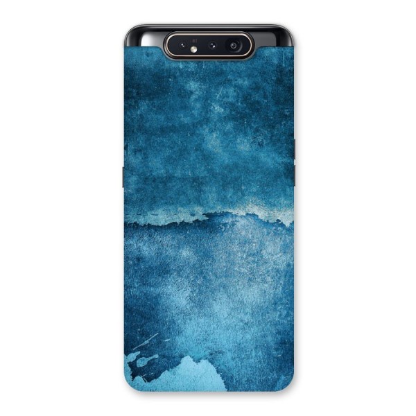 Blue Paint Wall Back Case for Galaxy A80