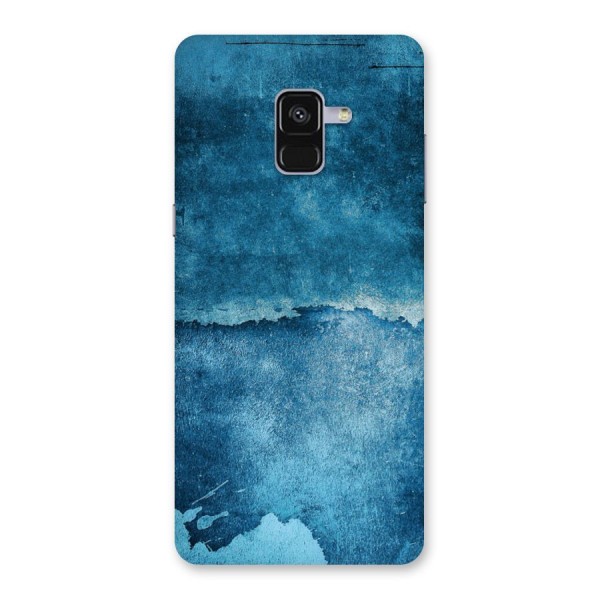 Blue Paint Wall Back Case for Galaxy A8 Plus