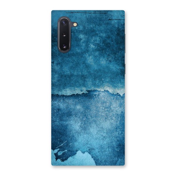 Blue Paint Wall Back Case for Galaxy Note 10