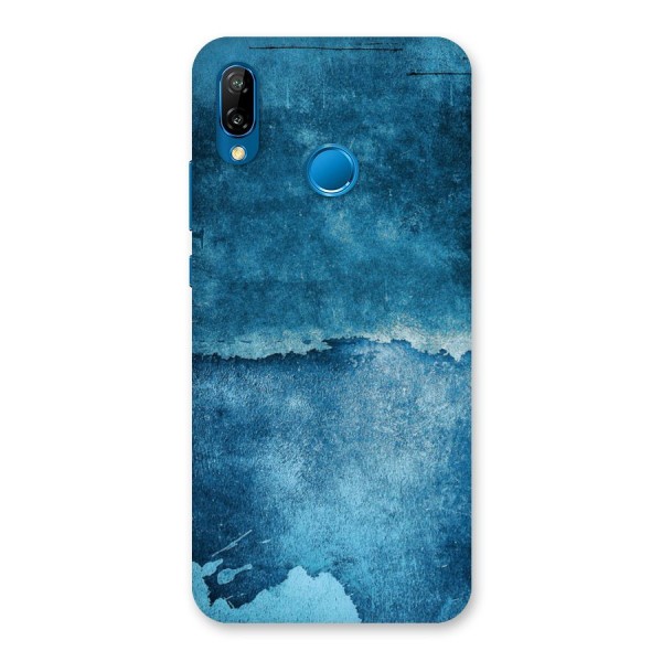 Blue Paint Wall Back Case for Huawei P20 Lite